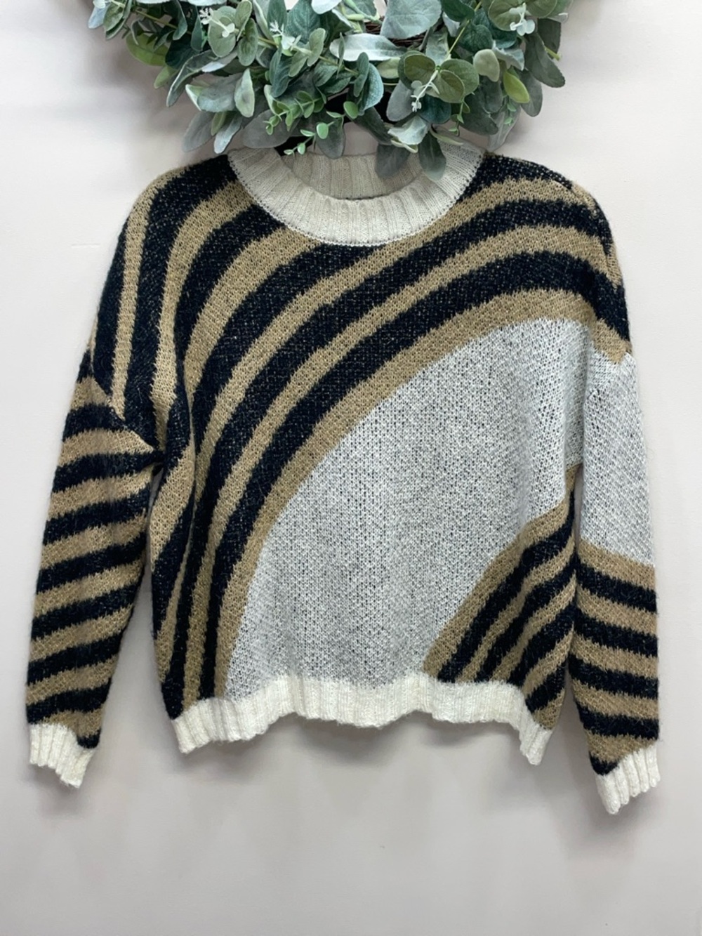Niccolai Made In Italy Mohair Blend Pullover Sweater M